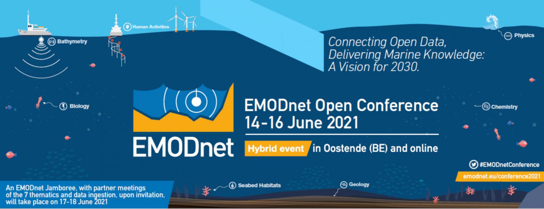 EMODnet Open Conference and Jamboree 2021 - ONLINE event