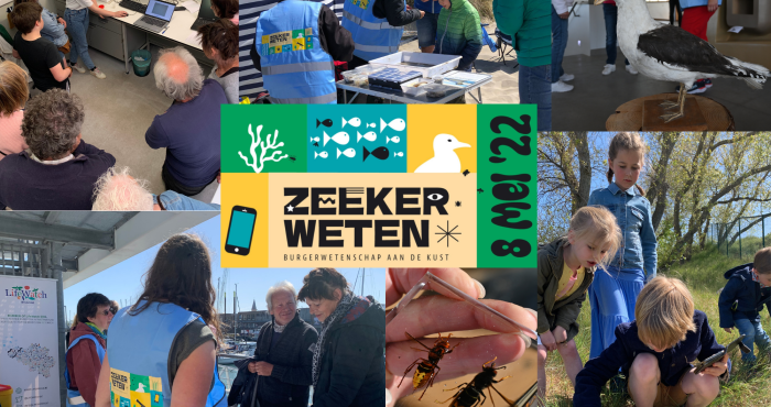 ZEEKERWETEN, the first citizen science festival at the coast